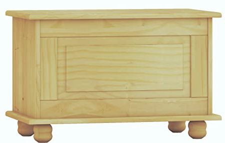 Dogar Baúl Altea Crudo, Pino, Beige, 46x70x39 cm