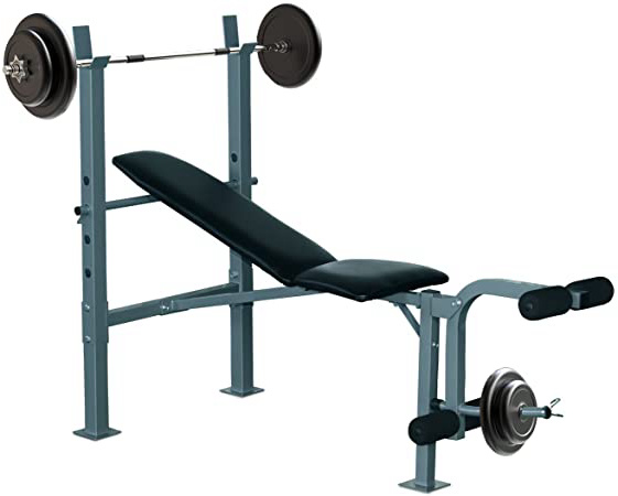HOMCOM Banco de Musculación Banco