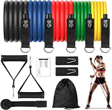 Bandas Elasticas Musculacion 150lbs Gomas