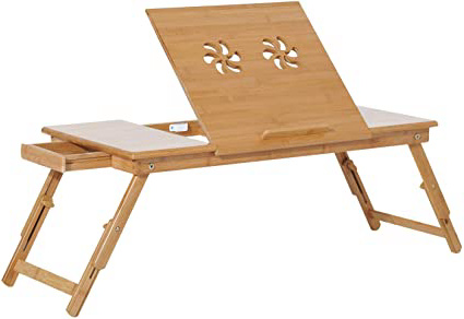 HOMCOM Mesa de Ordenador Portátil