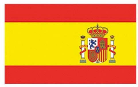 Flaggenking Bandera de King España Formato Grande: 250 x 150 cm – Resistente al Agua – Referencia 17521 Bandera, Multicolor, 250 x 150 x 1 cm