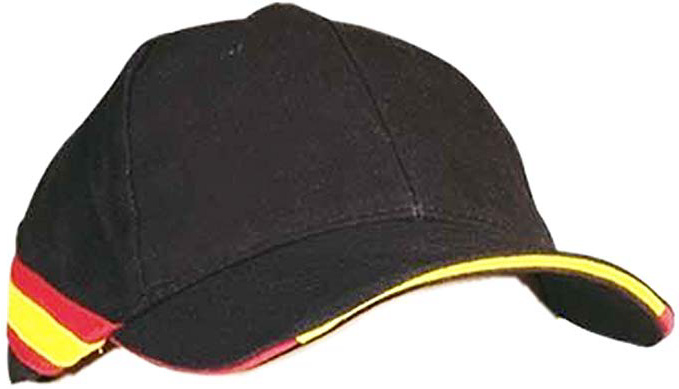pc Gorra Negra Bandera de España Regulable Padel Golf