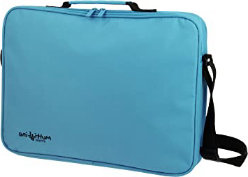 Grafoplás 37651230 Colección Multiline Bandolera Escolar, Azul, 38 x 28 x 6 cm