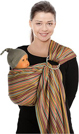 Babylonia BB-SLING - Bandolera portabebés, multicolor