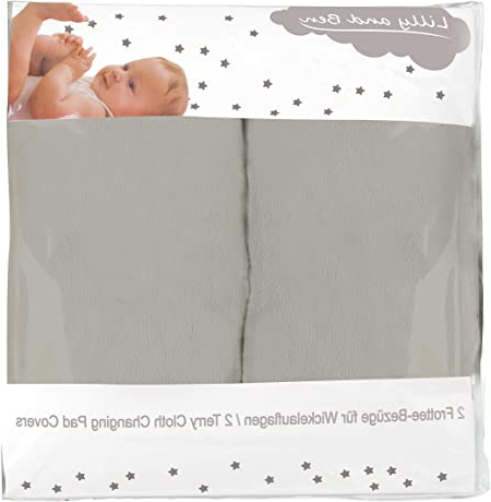 Funda para cambiador bebe - 2 fundas para colchoneta cambiador funda bañera 50x70 50x80 toalla ajustable a cambiadores