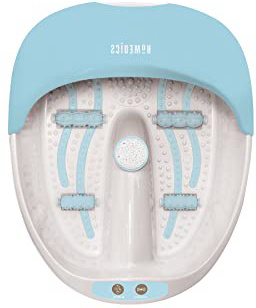 HoMedics FS-150-EU - Bañera Spa para pies 3 en 1, Hidromasaje, vibración y calor
