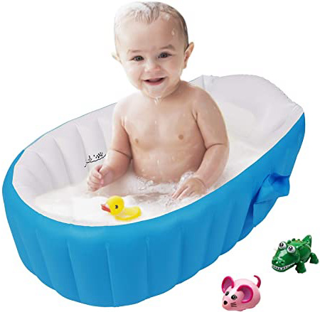 Bañera para Bebe Hinchable Plegable