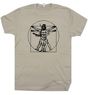 PUB Banjo T Shirt Bluegrass Fiddle Funny Cool Vitruvian Men Mandolin Guitar