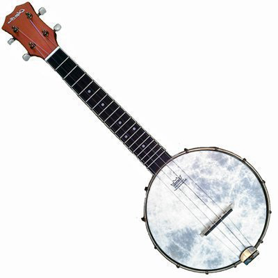 Delta azul DUB-1 ukelele Banjo con Hardware de latón