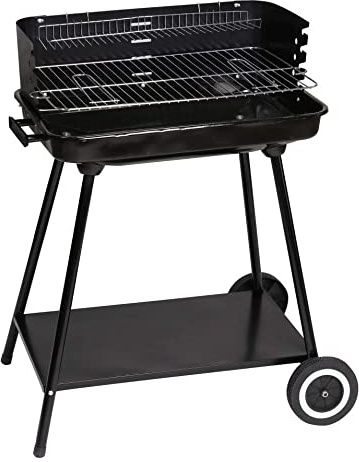 Barbacoa de carbón para jardín de Acero Negra Basic - LOLAhome