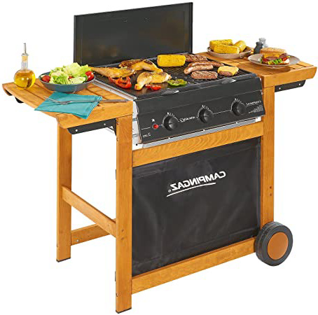 Campingaz Woody Adelaide Barbacoa a Gas, Unisex Adulto, Antracita, 80x50x20 cm