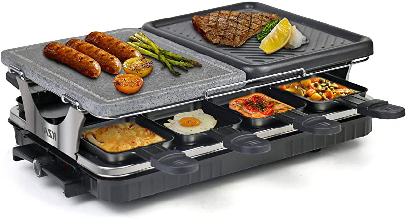 Kzai Raclette 8 Personas Parrillas
