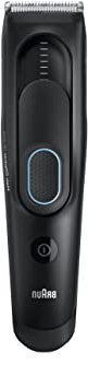 Braun HC 5010 - Máquina de cortar pelo profesional, cortapelos con 9 longitudes de corte, negro