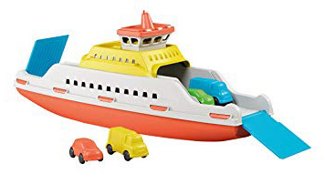 Adriatic Ferry vehículo de Juguete - Vehículos de Juguete (Azul, Naranja, Blanco, Amarillo, Barco, Interior / Exterior, 39 cm)