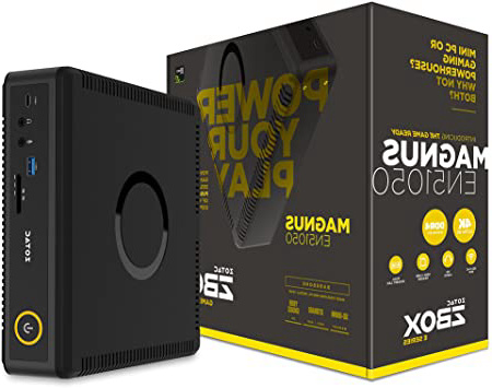 Zotac ZBOX MAGNUS EN51050 LGA 1151 (Zócalo H4) 2,70 GHz i5-7500T 2,6 l tamaño PC - Barebón (LGA 1151 (Zócalo H4), 7ª generación de procesadores Intel® Core™ i5, 2,70 GHz, i5-7500T, 14 nm, 3,30 GHz)