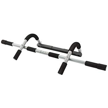 Ultrasport Barra de dominadas, barra fija para puerta, aparato multifunción para entrenar el tren superior en casa y en la oficina, pull up bar, flexiones, para diversos ejercicios