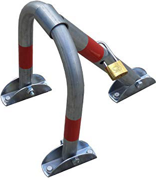 PB-3LS Antirrobo Barrera de aparcamiento con candado de latón 30 x 40