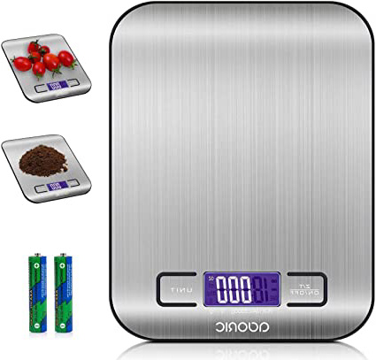 ADORIC Báscula Digital para Cocina