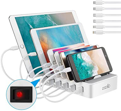allcaca Estación de Carga USB