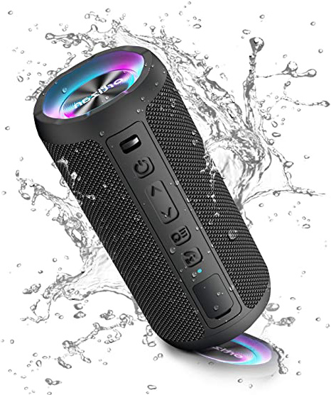 Ortizan Altavoz Bluetooth inalámbrico portátil,