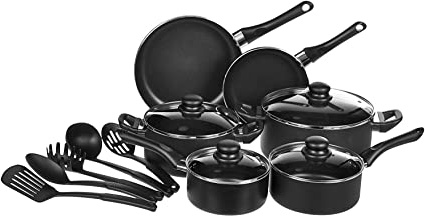 Amazon Basics Juego de Utensilios
