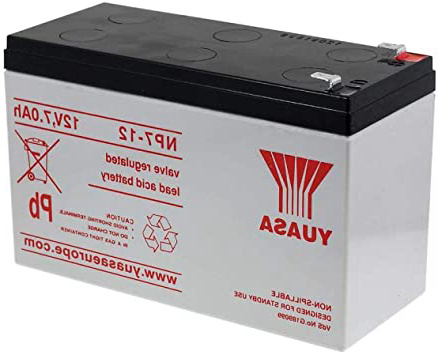 







YUASA de Batería Plomo-ácido NP7-12 7Ah / 12V Vds






