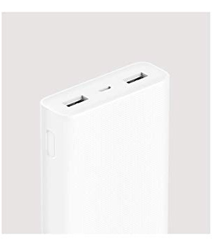 Xiaomi 20000 2C batería Externa Blanco Ión de Litio 20000 mAh - Baterías externas (Blanco, Universal, ABS,PVC, Rectángulo, Ión de Litio, 20000 mAh)