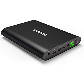 Litionite Tanker 50000mAh Power Bank/Batería Externa en Aluminio con Display LED - 2X USB (Quick Charge) - 1x USB Type-C - 1x DC - Cargador portátil para PC/Computadora/Ordenador/Macbook/Smartphone