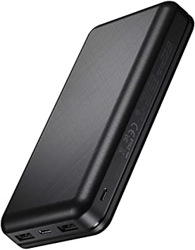 IEsafy Batería Externa 26800mAh Power Bank con 2 Salida y 2 Entrada Cargador Movil Portátil para Xiaomi Redmi Samsung Huawei y más Smartphone