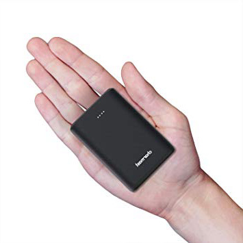 Charmast Mini PowerBank 10400mAh Batería Externa Carga Rápida Power Delivery Portable PD USB con 2 Entradas/3 Salidas 5V 3A para iPhone, iPad, iPad Pro, MacBook, Samsung Laptop