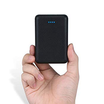 POSUGEAR Bateria Externa 10000mAh, Powerbank con 2 Salidas (2.1A+1A) Compatibles con Todos Los Teléfonos y Tabletas