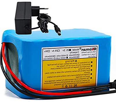 6s4p 24V 10Ah Batería Batería