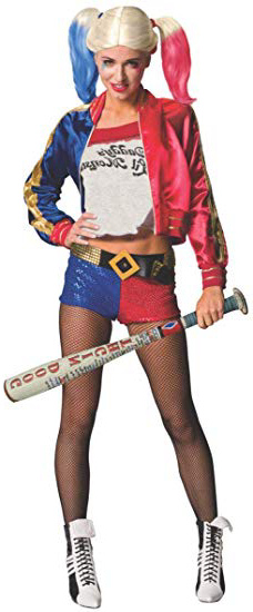 Rubie's - Bate de béisbol inflable, accesorio disfraz oficial de Harley Quinn, Suicide Squad (DC Comics)