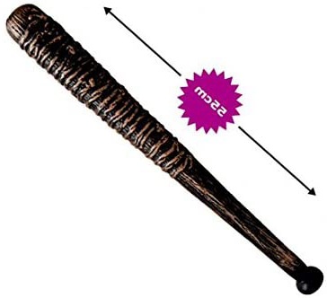Bate Béisbol Alambre Espinas Bronce Accesorios Carnaval Halloween