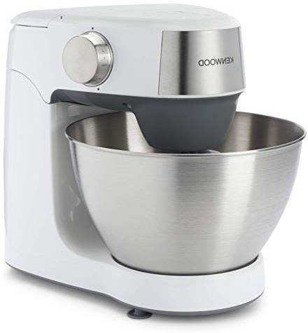 Kenwood Prospero+ KHC29.H0WH - Robot de Cocina (3 herramientas de bol, batidora de vaso de cristal 1.5L, procesador de alimentos 1.4L y tres discos, exprimidor) Blanco