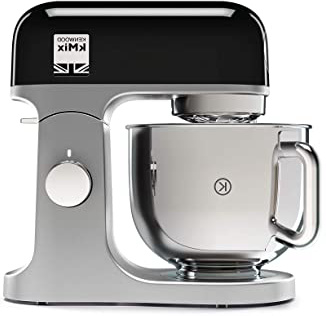 Kenwood kMX750BK – Robot de cocina 1000w, procesador alimentos 6 velocidades, 1000 W, Metal, Negro, Plata