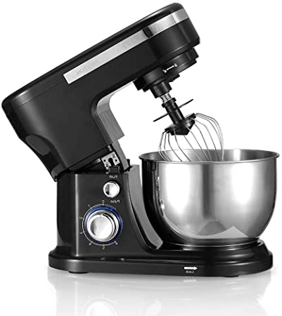 







PRIXTON KR200 - Robot Cocina/Batidora Amasadora de Reposteria con Potente Motor de 1000 W, Incluye 3 Accesorios de batido y un Bol de 4L de Acero Inoxidable, Color Negro






