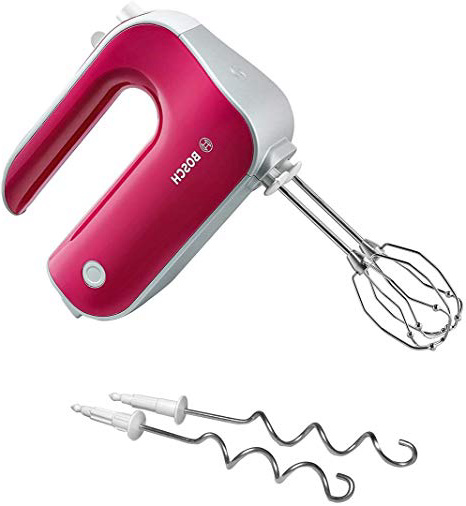 Bosch MFQ40304 Styline Colour Batidora y amasadora, 500 W, color rojo