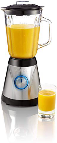 







Princess 212023 Batidora de Vaso Licuadora, 600 W, 1.5 litros, Vidrio, 2 Velocidades, Negro, Acero inoxidable






