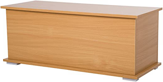 HOMCOM Baúl Madera Armario Bajo