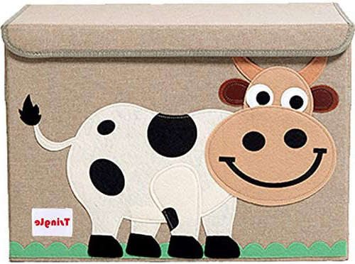 TsingLe - Caja de Almacenamiento para Juguetes con Tapa, Organizador de Almacenamiento, Grande, para Guardar Juguetes, Libros, Ropa de Cama, 36 x 52 x 35 cm, 65 l