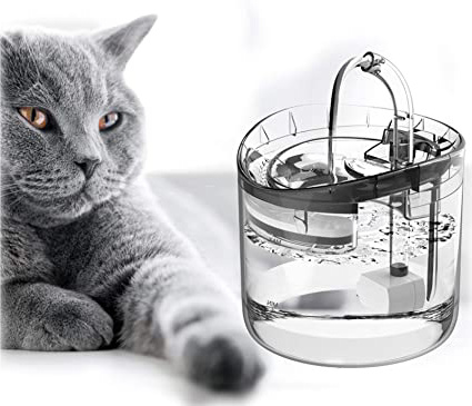 Lacyie Fuente Automática para Gatos,1.8L