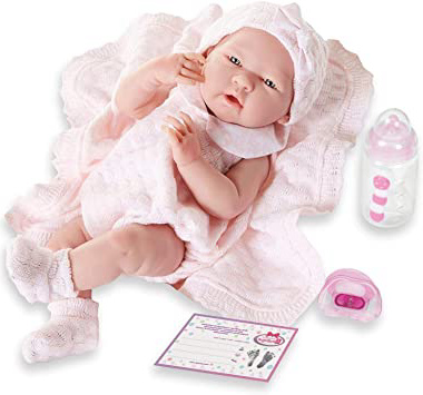 Berenguer Realistic Little Girl Doll