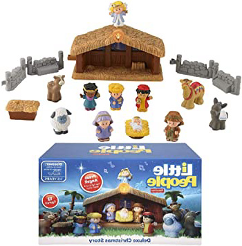 Fisher-Price- Price Nacimiento, Multicolor (Mattel J2404)