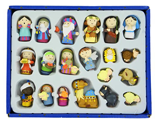 Ferrari & Arrighetti Belén Infantil con 20 Figuras de 4,5 cm