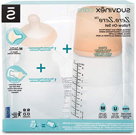 Suavinex Set Biberón Zero.Zero Anticólicos