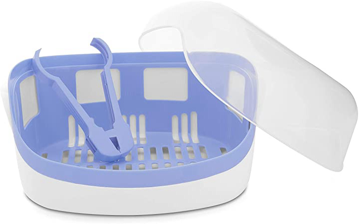 Chicco - Esterilizador microondas de hasta 5 biberones en 3 minutos