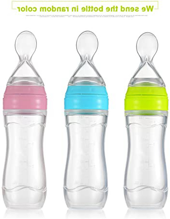 Decdeal - 120ml Biberón de Alimentación - colores surtido