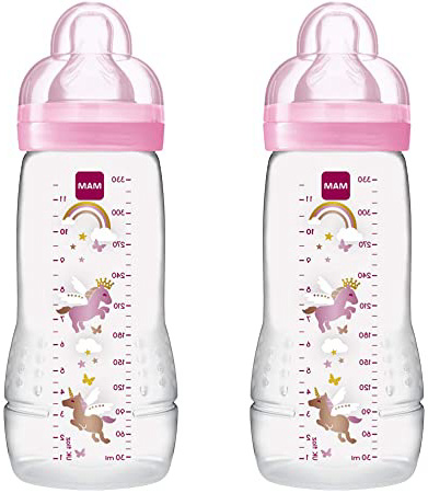 
                
                    
                    
                

                
                    
                    
                        Mam - Botella y la tetina de flujo rápido, 330 ml, paquete de 2, colores aleatorios
                    
                

                
                    
                    
                
            