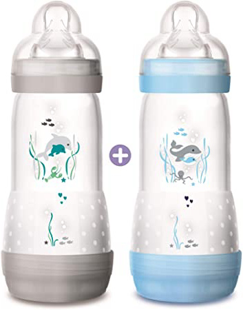 
                
                    
                    
                

                
                    
                    
                        MAM - Set de 2 biberones anticólicos, con tetina de flujo nro. 3, para niño, 320 ml
                    
                

                
                    
                    
                
            